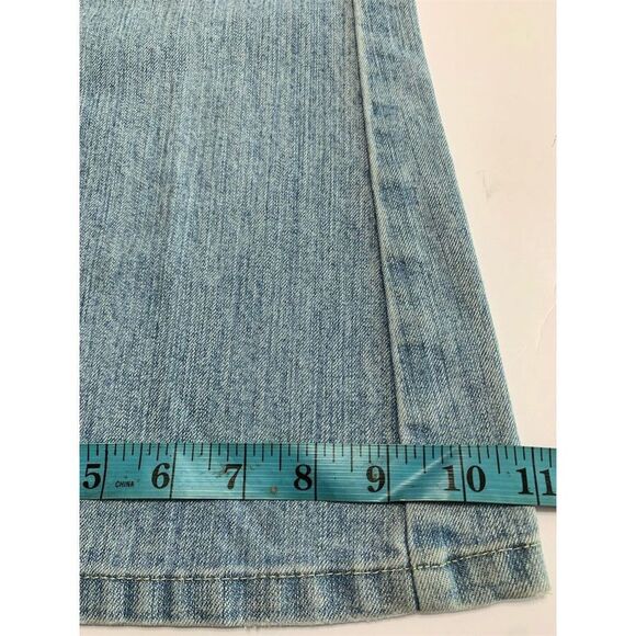 Duck Head Women's Flare Jeans Size 11 Light Wash Blue Denim Stretch - Picture 14 of 15